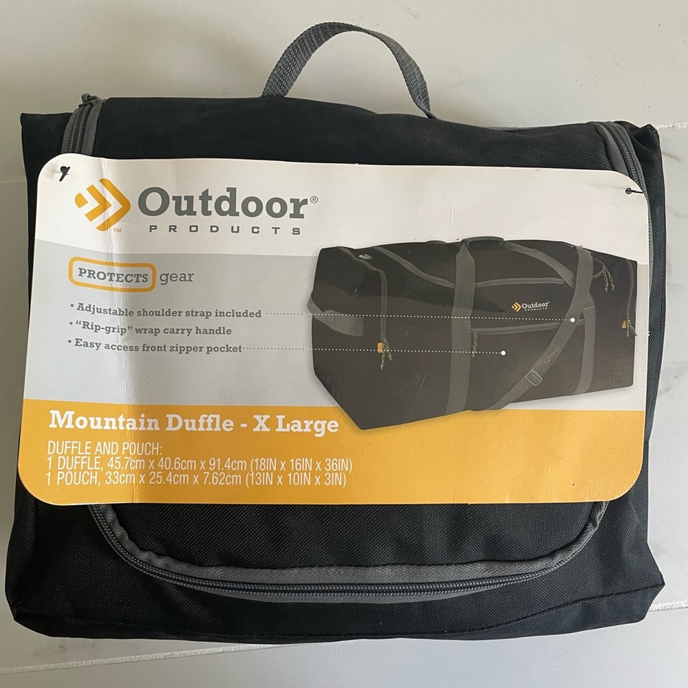 Outdoor duffle bag x large